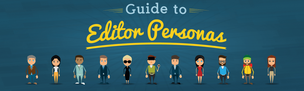 , Guide to Editor and Marketing Influencer Personas