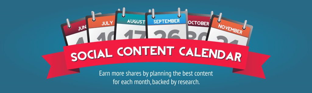 , Social Media Content Calendar